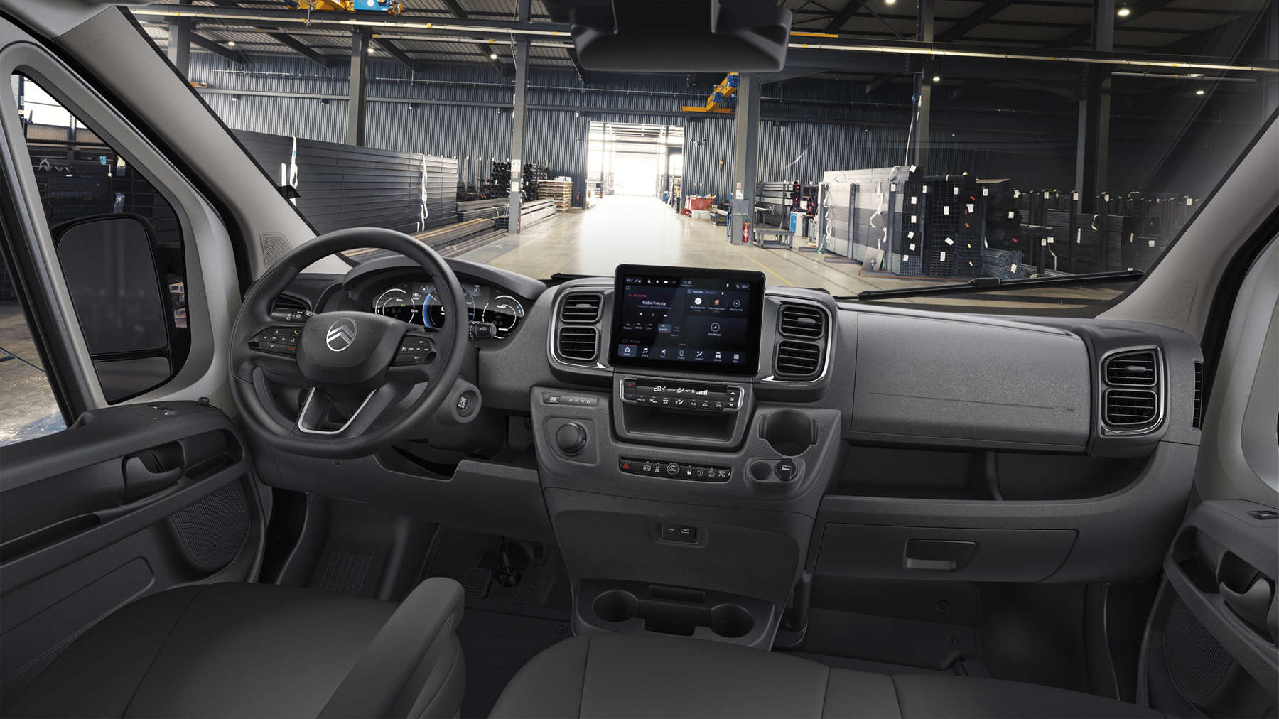 Новий CITROЁN Jumper, кабіна